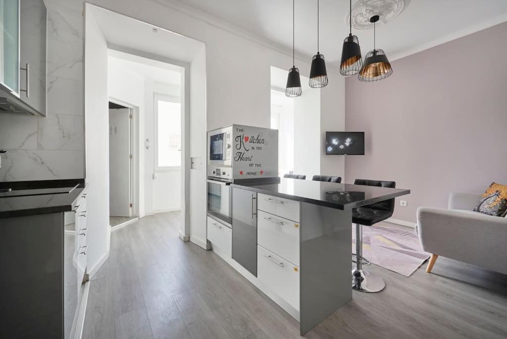 New 3 Bedroom Flat With River On Sight @Alameda Lisboa Kültér fotó